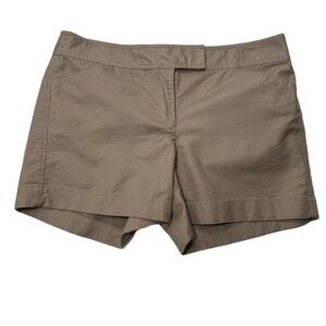 Ann Taylor Signature Brown Casual Stretch Shorts Size 12 #1719